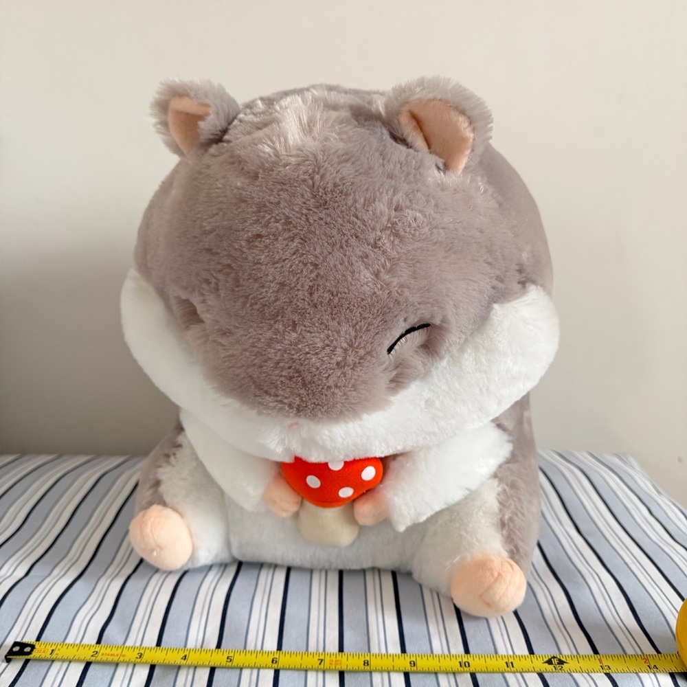 NWT AMUSE HAMSTER WITH MUSHROOM plush